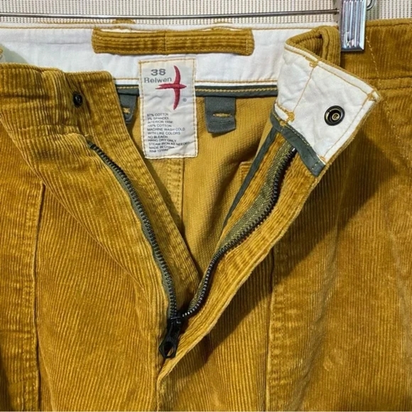 Relwen Men’s Cord Supply Pants - 38 - Picture 4 of 10